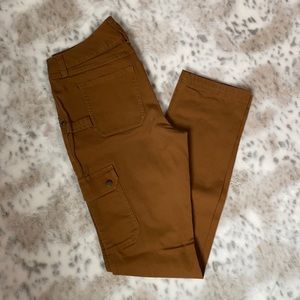 Duluth Trading Co Women’s DuluthFlex Fire Hose Slim Leg Cargo Pants size 8x35